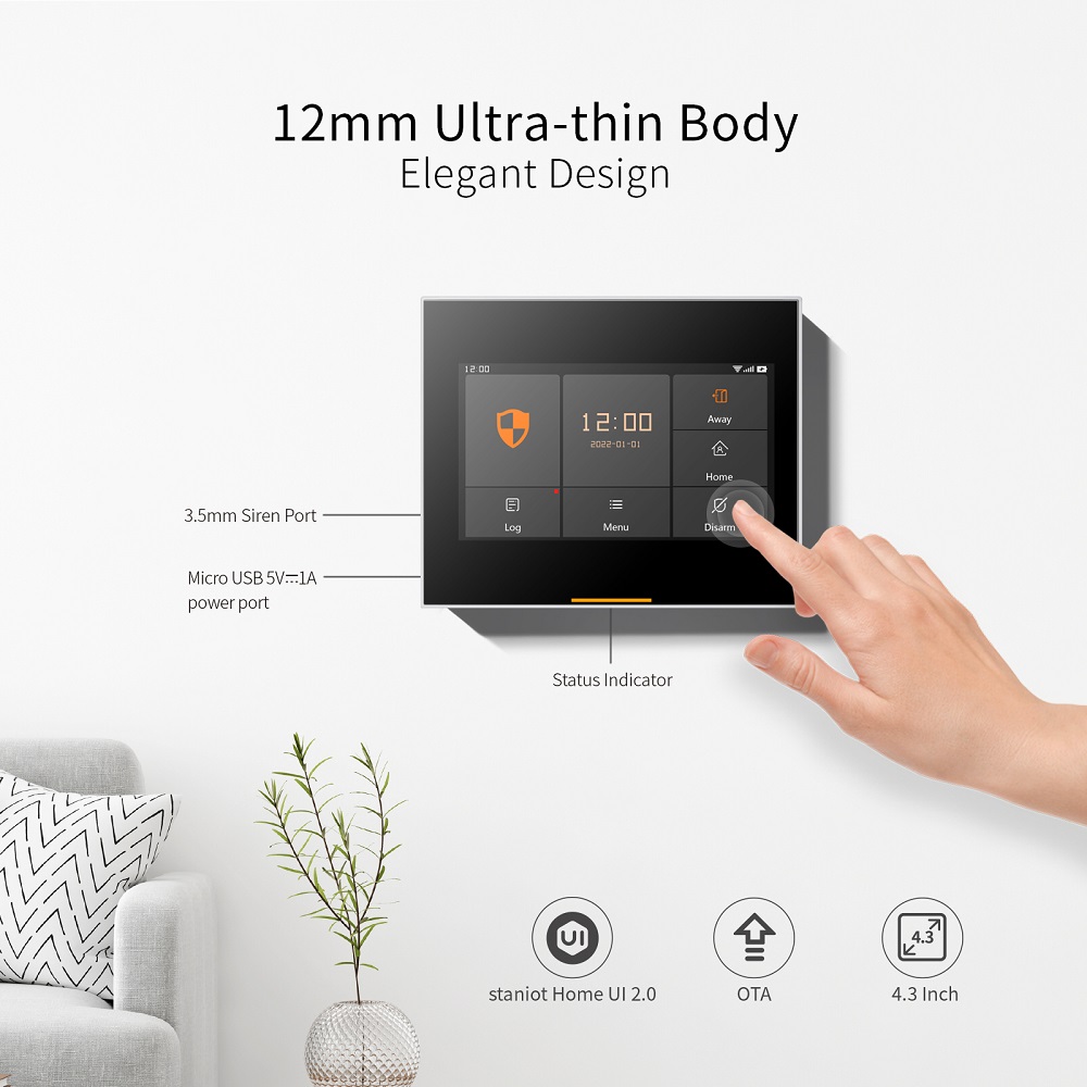 Staniot 433MHz ワイヤレス Wifi 4G ス - Smart Home Package のレビューと価格