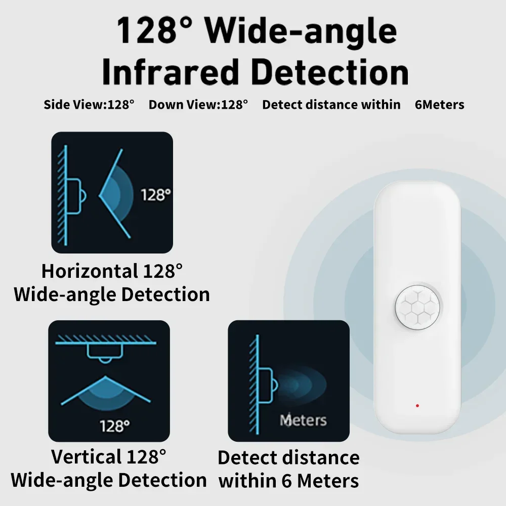 Tuya-Pirモーションセンサー,家庭用盗難防止デバイス, - Smart Home Gadgets のレビューと価格