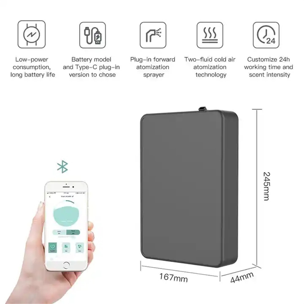 500m³対応アロマディフューザー スマートセントエアマシン - Smart Home Gadgets のレビューと価格