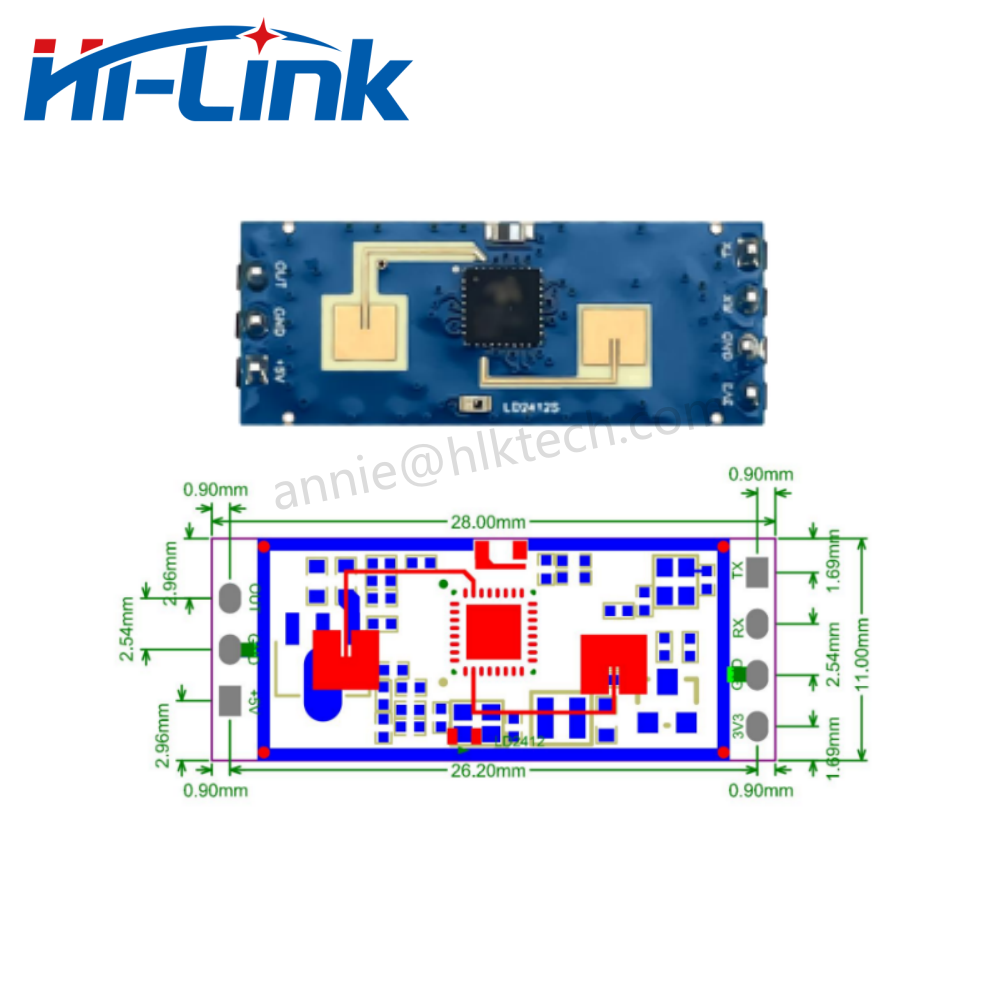Hilink 新 HLK-LD2412 24GHz 人感セン - Smart Home Retrofit のレビューと価格